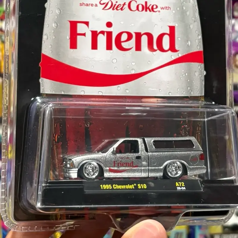 M2 Coke 1995 Chevy S 10 Diecast pickup truck 1:64 scale exclusive
