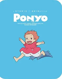 Ponyo (Steelbook)  [BLU-RAY MOVIE] Ltd Ed, Steelbook, Subtitled, Widescreen, 2 Pack, Ac-3/Dolby Digital, Digital Theater System