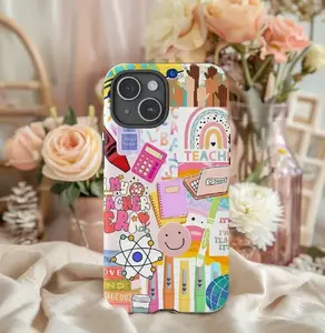 Teacher Phone Case, iPhone Case, Teacher Case, Teacher Tough Phone Case - For iPhone 17 16 Pro Max iPhone 15 Pro 14 Plus 13 Pro 12 11  for iPhone 17-11 Pro Max/Plus and Samsung Galaxy S23-25