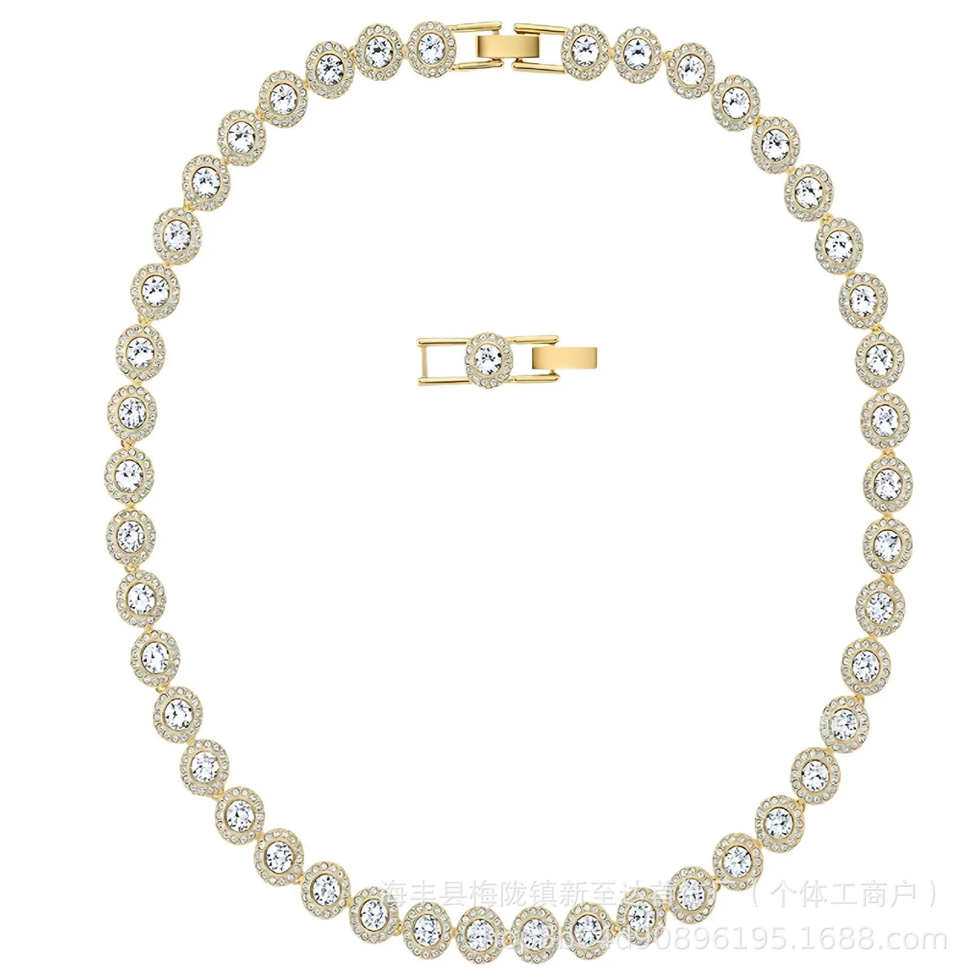 Golden Roman necklace