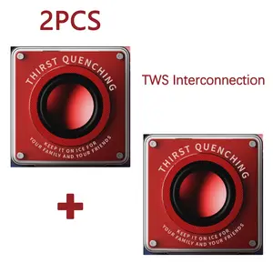 Double Your Sound with A88 TWS Bluetooth Speaker - Stereo Pairing for 360° Surround Sound, Portable Speaker for Party & Home