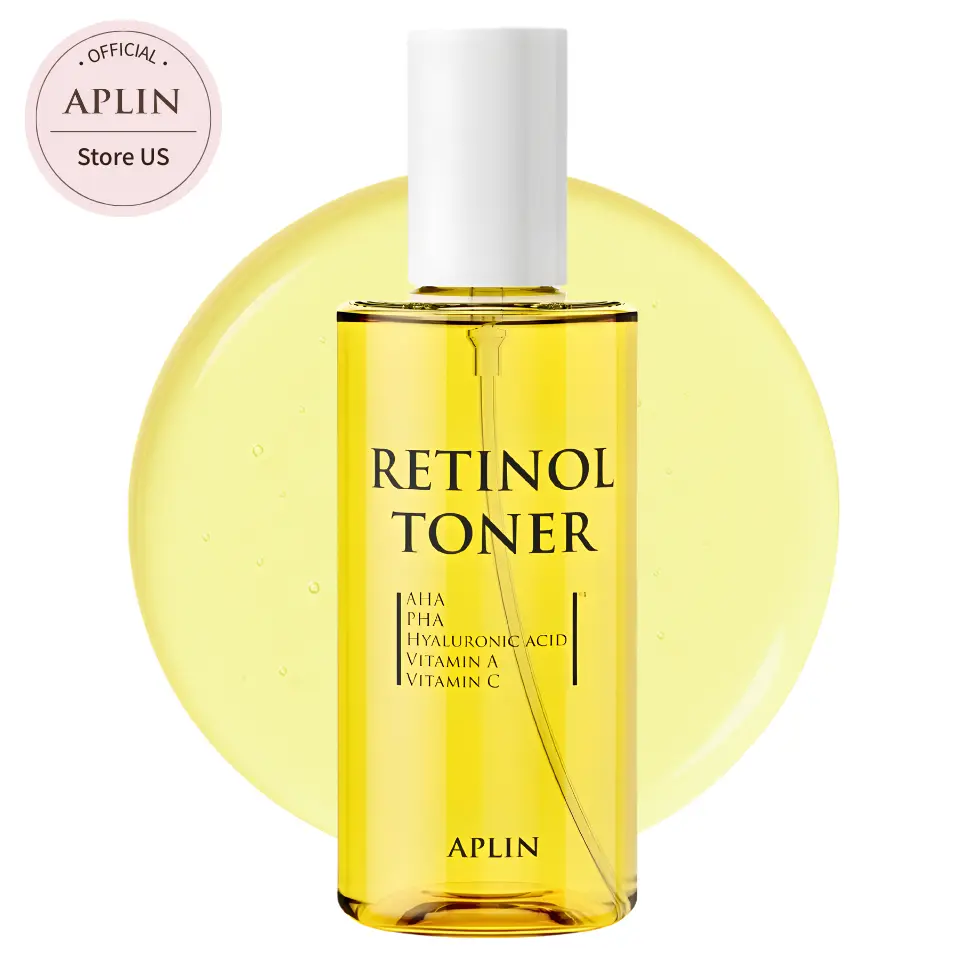 [APLIN Official] Retinol Toner 250ml | Gentile Retinol for Skin Renewal, Uneven skin tone, pores, Skin Moisturizer, Korean Skincare, Retinol, Anti-Aging Wrinkle, Suitable for Beginners, gentle, firmer skin