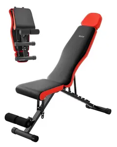 VEVOR Weight Bench Sit up Bench for Home Gym Strength Training Adjustable Foldable