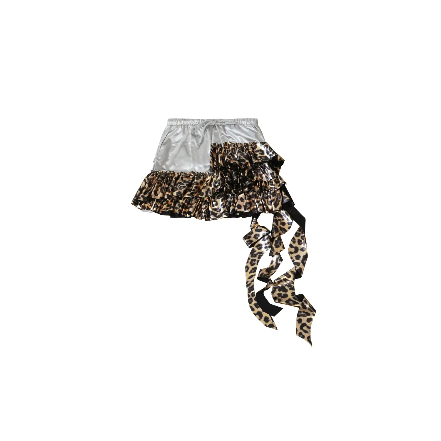 Leopard Fierce Luxe Ruffle Skirt
