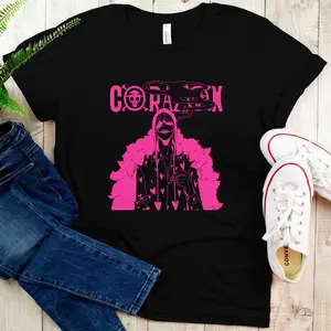 Donquixote Rosinante Corazon Heart Pirate T-Shirt