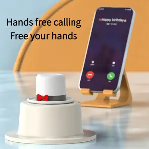 Wireless Magic Hat-Shaped Magnetic Bluetooth Speaker, Portable Dual-Function Audio Equipment with Phone Holder Support, TWS Interconnection for Indoor & Outdoor Use
