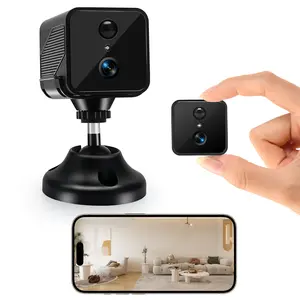 Hidden Security Camera - Cordless 1080p HD Live View & 130° Ultra-Wide Angle - 2400mAh Battery for 100 Days Standby - Smart Motion Detection & Two-Way Talk - Ideal for Indoor Home Surveillance