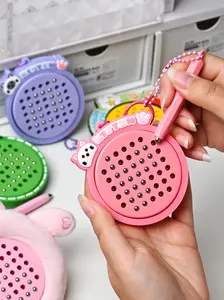 Creative Stress Relief Keychain, Magnetic Drawing Board with Pen, Fun Cute Cat Design, Portable Bag Charm, Perfect Party Gift Idea, Stylish Keychain, Keychain for Bags