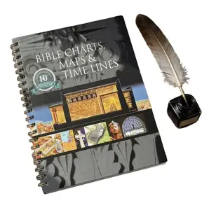 Book of Bible Charts, Maps & Time Lines Vol.1: 10th Anniversary Edition Bible Study Notebook - Paperback, Compendium of Charts, Time Lines, Lists and Illustrations, Christian Study Notebook for Personal & Group Use