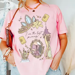 Vintage Tangled Rapunzel Shirt, Princess Rapunzel shirt, Lost Princess Tee, Magic Kingdom