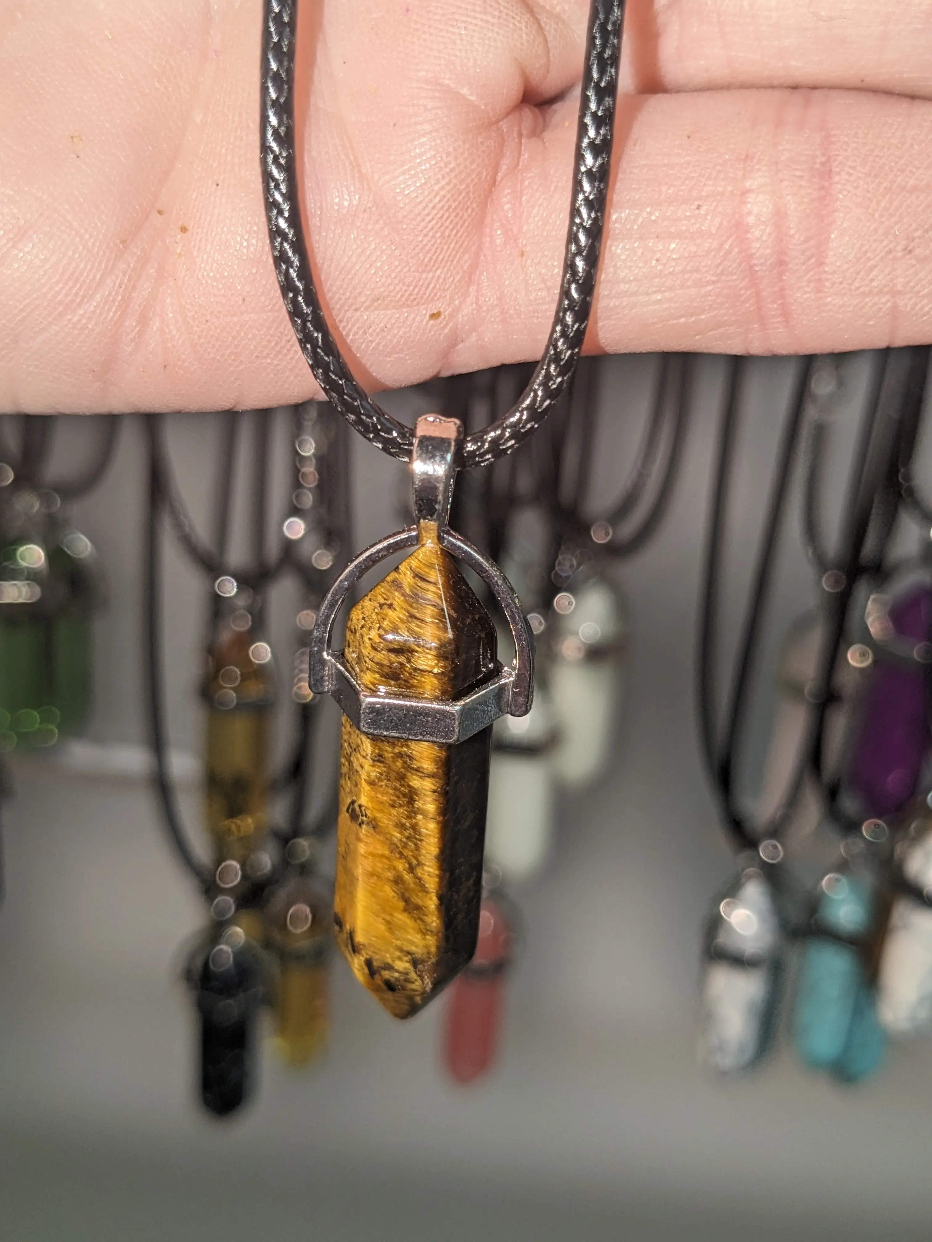 Tigers' eye necklace Tigers' eye necklace
