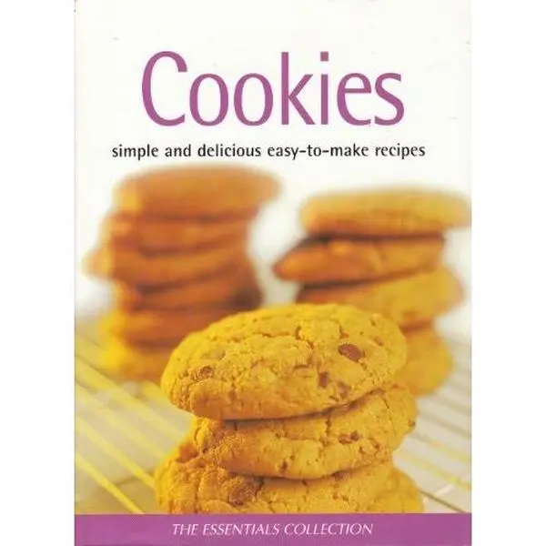 USED Book - Cookies: Simple and Delicious Easy-to-Make Recipes (The Essentials Collection) by Lesley Anne Leach (Hardcover) - english