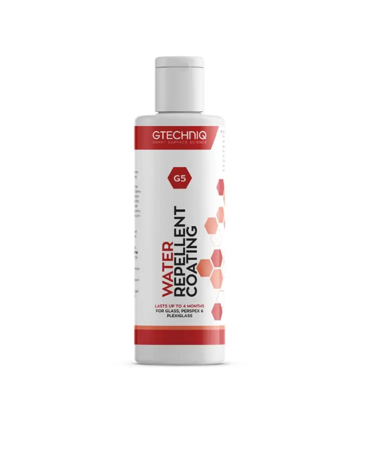 G5 Water Repellent Coating For Glass And Perspex 100ml