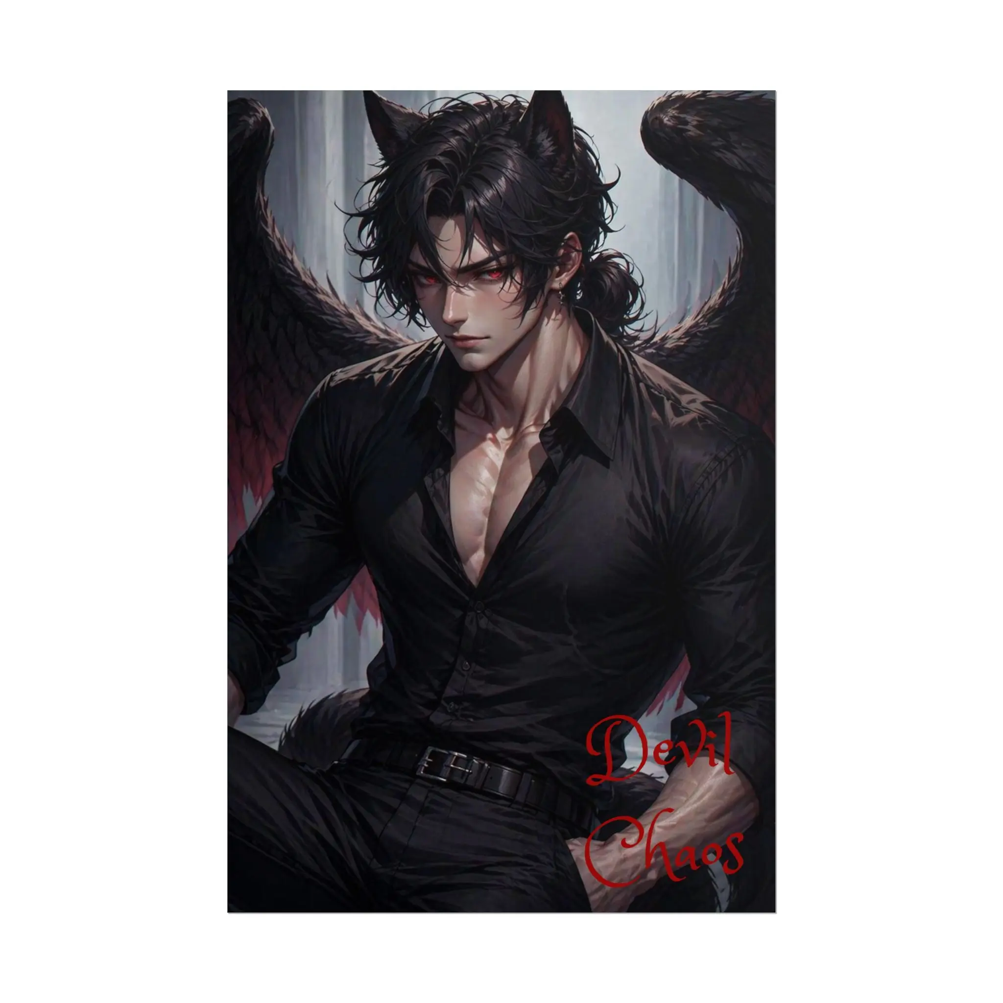 Devil Poster — Rolled Wall Art