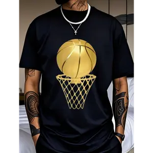 Men's 200g Combed Cotton Round Neck Boxy Cut Shortsleeve Tshirt - Digital Sublimation Printing, Soft Fabric, Casual T-shirts, Streetwear Top, Sweat-Compatible, Tropical-Ready, Skena Ruccas Stamped, COD Available, Affordable