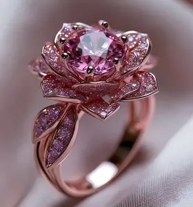 Sparkling Cubic Zirconia Engagement Ring for Women – Elegant Synthetic Diamond Look Wedding Ring, Durable Daily Wear Jewelry, Anniversary & Christmas Gift for Wife
