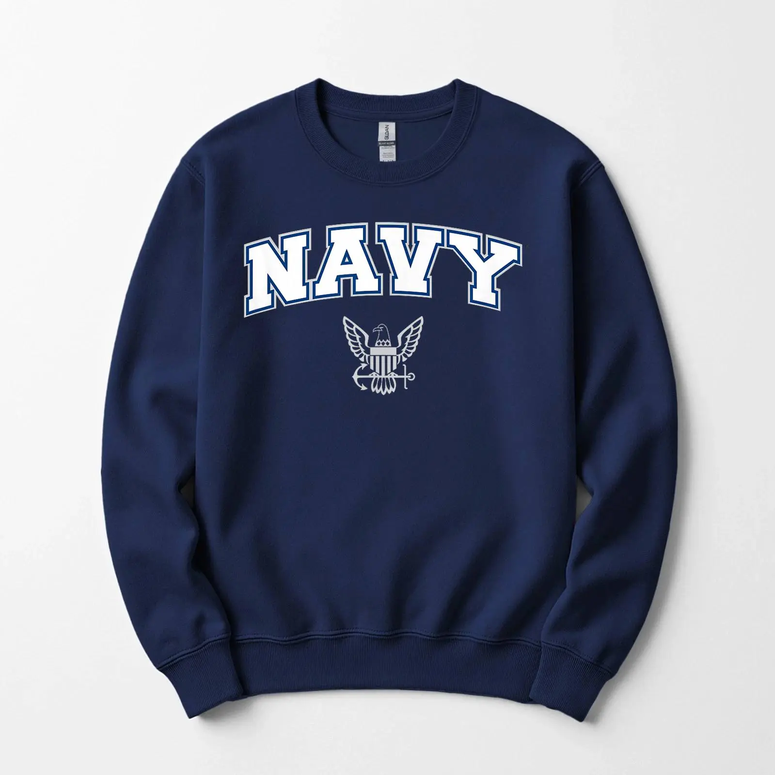 US.Tee Authentic | U.S. Navy T-Shirt Classic Military Logo Graphic Tee Veteran & Active Duty Apparel for Men & Women