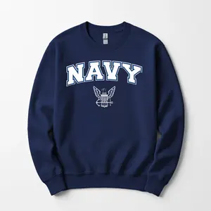US.Tee Authentic | U.S. Navy T-Shirt Classic Military Logo Graphic Tee Veteran & Active Duty Apparel for Men & Women