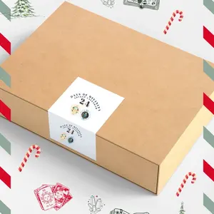 24 Days of Divinity: Advent Calendar Gift Set - A Spiritual Journey Through this Holiday Season Includes: Intention Candles, Crystals, Tarot, Sage, and so much more for Christmas /Yule /Winter Solstice