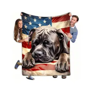 Cane Corso Blanket And Blanket Couch- Lightweight Cozy Soft Blankets And Throws Sofa, Bed, Birthday Mother's Day Size 70x140cm/27.56x55.12 In