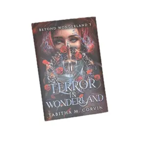 Beyond Wonderland 3: Terror in Wonderland (TheLittle Mermaid and King Arthur) by Tabitha M. Corvin - Special Edition Hardcover Book with Sprayed Edges special edition book Epic Fantasy Romance Novel black friday booksale Tempted to Love You Literature