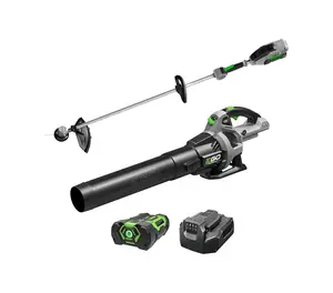 EGO Power+ ST1502LB 56V Cordless String Trimmer & 530 CFM Leaf Blower Combo Kit with 2.5Ah Battery & Charger