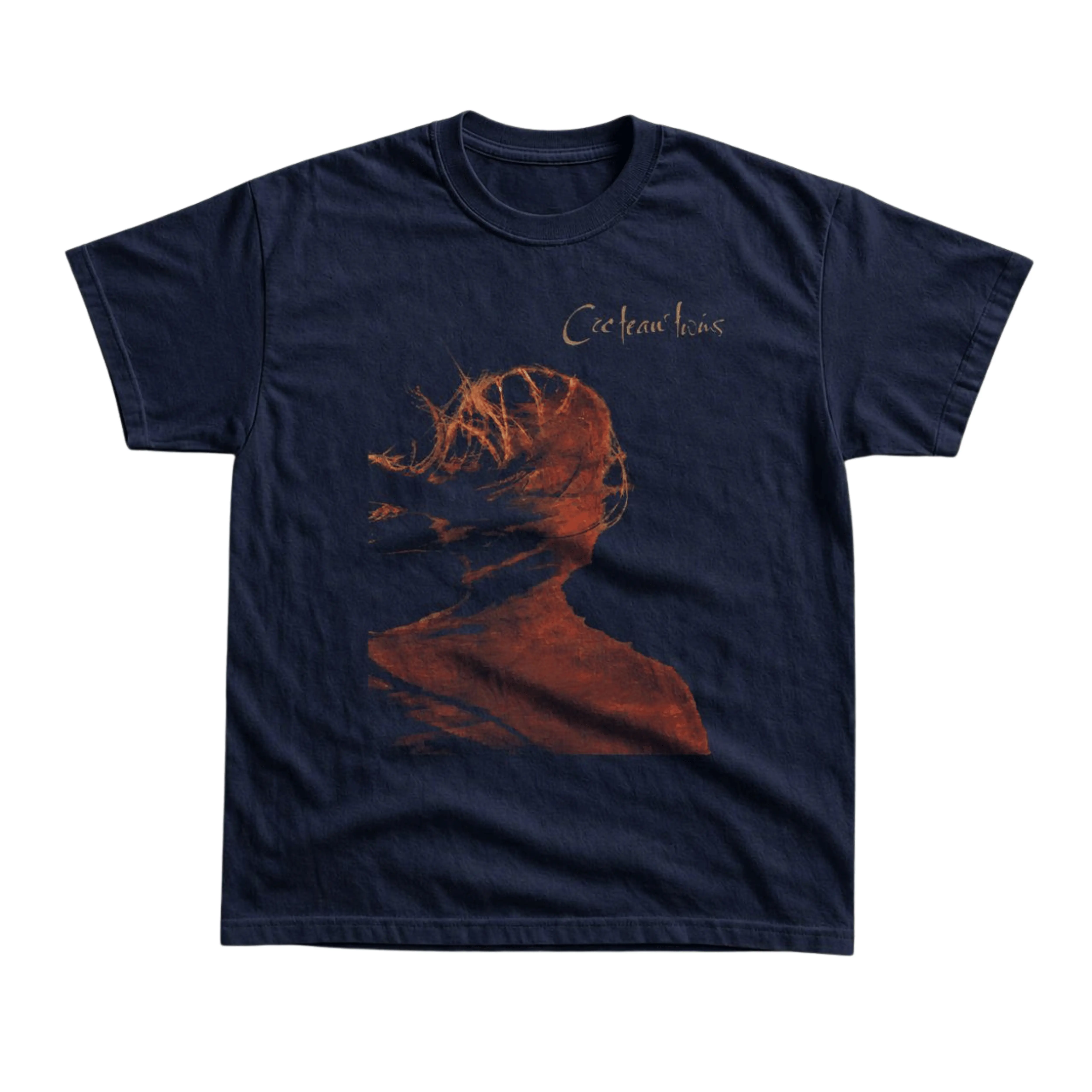 Gildan Men's and Women's T-Shirt, Vintage Style Cocteau Twins Head Over Heels Band Graphic Tee, Shoegaze Dream Pop Merch, 80s Post Punk Top, Ethereal Wave Album Art, Indie Rocker Music Lover Gift, Alt Aesthetic Streetwear
