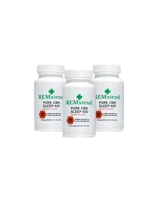 REMxtend Regular Strength Natural Sleep Aid 30ct. 3-Pack Bundle  sleep aid