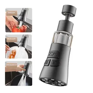 Single Faucet Extender Modern Three-Function Filter Kitchen, Durable Design, Easy Installation, Ideal for Daily Use