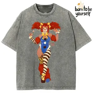 Lady Clown Unisex Vintage Washed Tee