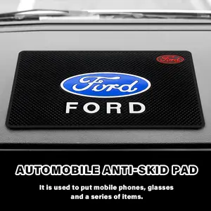 Ford Car Anti-Slip Mat, Dashboard Phone/glasses/small Items Holder, Waterproof Washable, Strong Friction, Non-Slip, Essential Car Interior Accessory