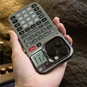 Funny Stylish Calculator Pattern Phone Case with Protection for Samsung Galaxy A56, A55, A53, A52, A36, A35, A34, A25, S25, S24, S23 Ultra, S22 Plus, S21 FE Cover