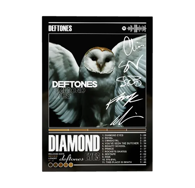 Deftones Diamond Eyes Poster Print Unframed
