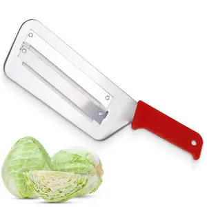 Cabbage Shredder Kitchen Grater Slicer - Stainless Steel Shredder Knife Fruit Chopper Grater for Kitchen Shredder for Cabbage Cutter - Lettuce Shredder for Coleslaw Cabbage Slaw Chopper Knife Reluen