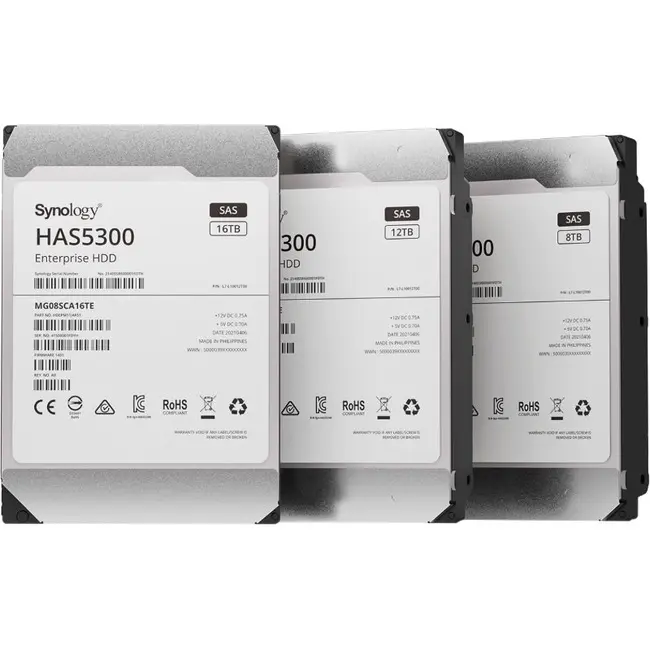 Synology HAS5300 HAS5300-12T 12TB 3.5" SAS Internal Hard Drive