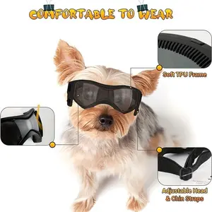 Outdoor Pet Goggles, Adjustable Personalized Pet Goggles, Pet Supplies for Small Medium Large Dogs & Cats, Outdoor Sports Goggles, Dog & Cat Clothing