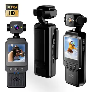 Portable 1080P Action Camera, Clip-On Wearable Cam with USB Charging, Small Camera Video and Audio Recording Sports Camera for Cycling, Outdoor Recording, Home Surveillance