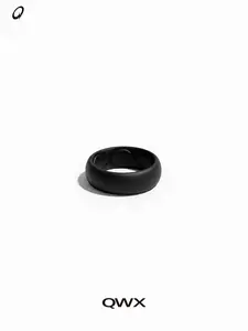 QWX Zodiac Silicone Ring, NFC Tap To View Daily Horoscope, Mood Accessory Fashion Accessories, Waterproof Breathable Comfortable Wear, No Subscription Unisex, Android & iOS Compatible