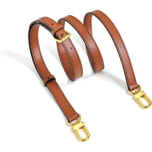 Vachetta Leather Replacement Adjustable  Strap for L V Handbag Replacement Bag Strap