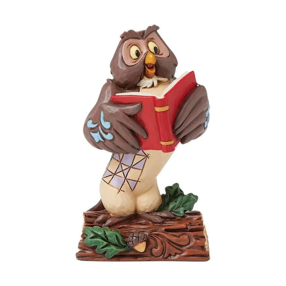 Jim Shore Disne y Traditions Ow l Winnie the Po oh Mini Figurin