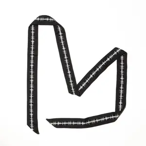 Praying Men's Break-Neck Tie, Silky Silk Satin Material, Ideal for Stylish Formal Outfits
