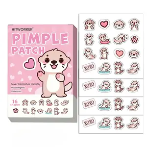 64 Patches Hydrocolloid Acne Patches, Blemishes Pimples Covering Patch Invisible Acne Patches Skin Repair Gentle pimple patches Clear Peel