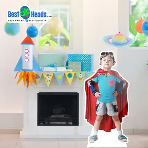 Best BIG Heads™ Lifesize Foam Standup Standee of Superheroes