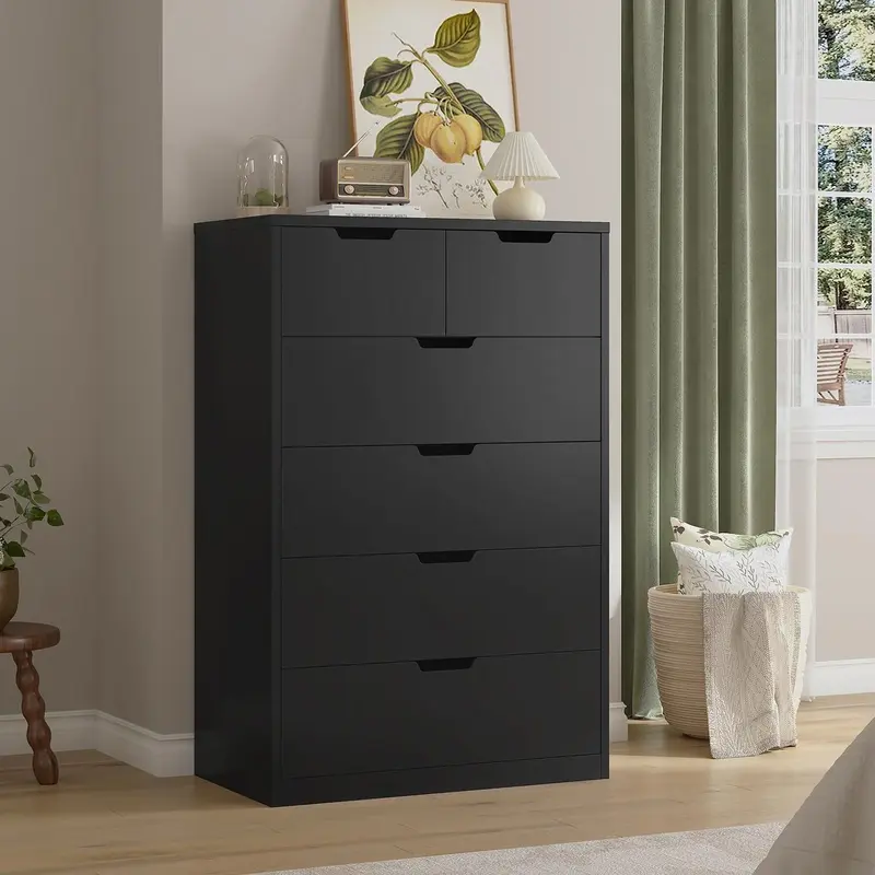 birthday dress under 300 COSTWAY 3 Drawer Dresser Chest of Drawers Bedside Table-Black Wood Grain –  REBEL