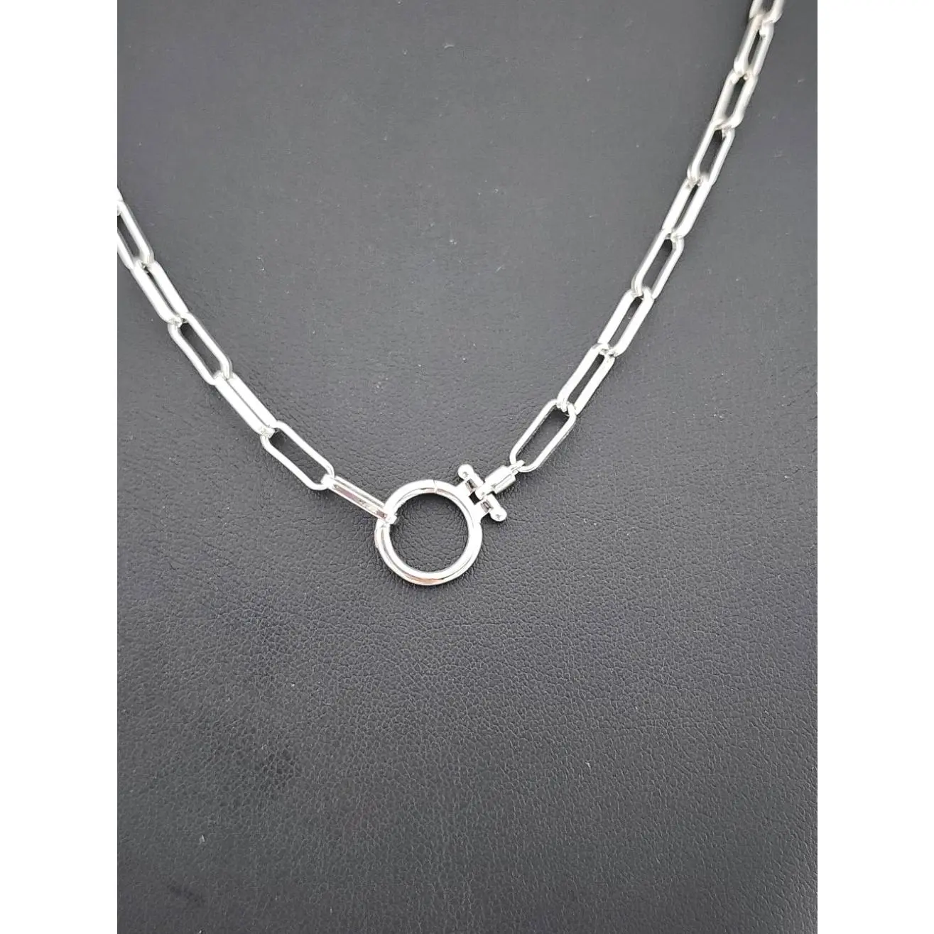 Trendy Everyday Necklace – New Paper Clip Link Design
