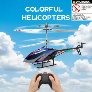 Remote Control Helicopter Toy with Lights, Durable Indoor Outdoor Play, Perfect Birthday Gift for Boys and Girls, Rc Helicopter