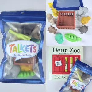 Dear Zoo Story Prop Set | Mini Animal Story Objects | Speech Therapy Story Retell Props Talkets Mini Objects