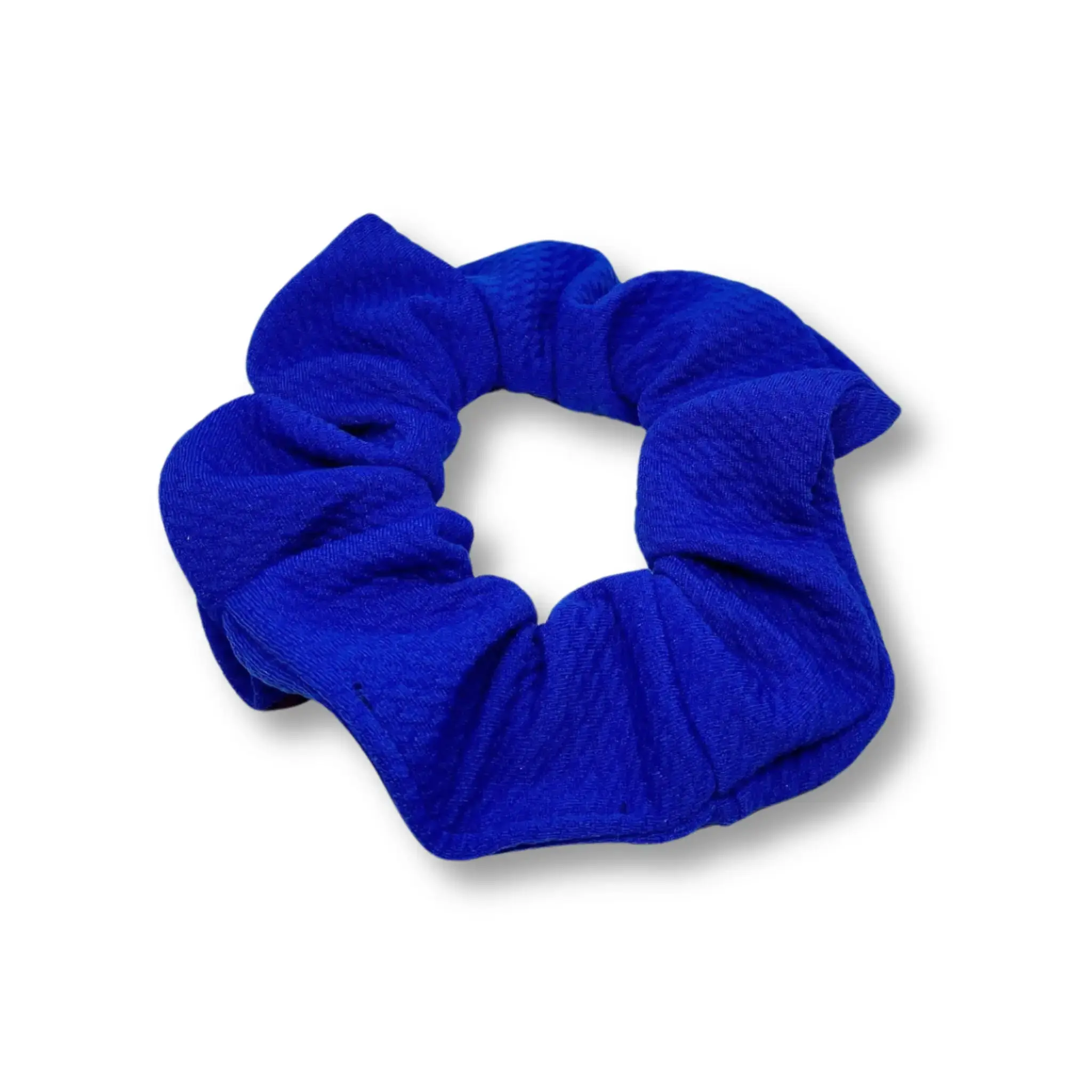Mini Royal Blue Bullet Scrunchie