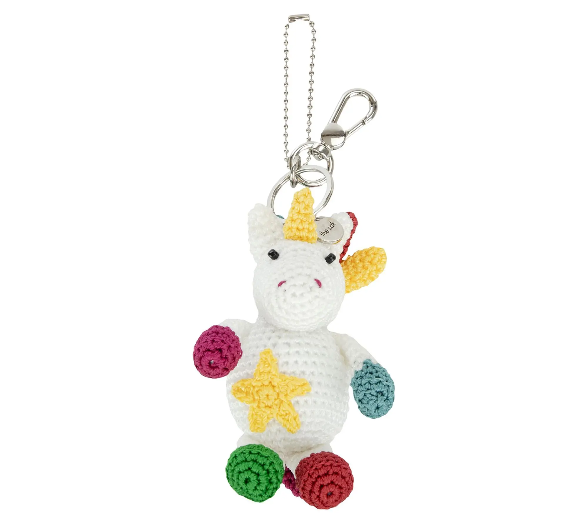 The Sak Crochet Small Cuddly Critter Dangle BagCharm