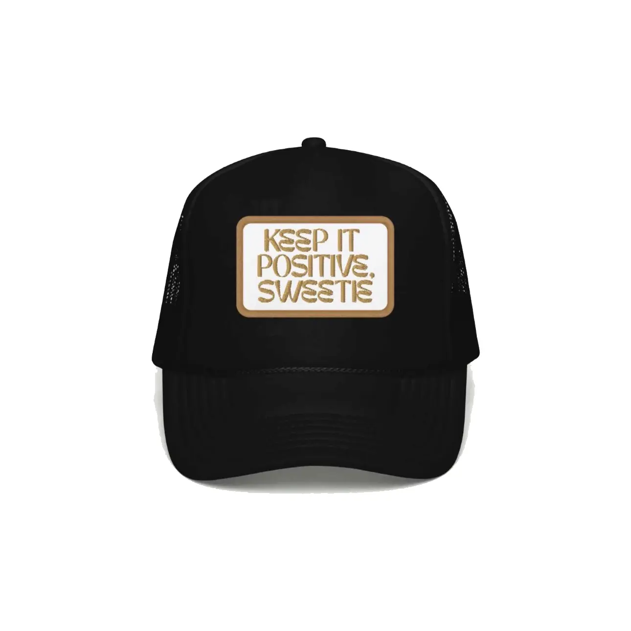 "KIPS" Black Trucker Hat